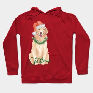 Christmas Golden Retriever Hoodie